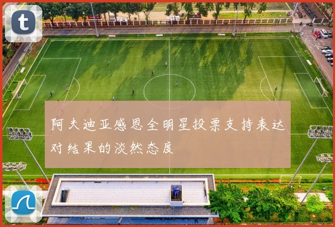 阿夫迪亚感恩全明星投票支持表达对结果的淡然态度